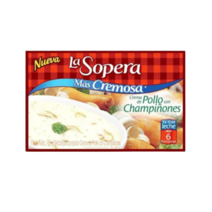 La Sopera Crema de Pollo con Champiñones 85 gr