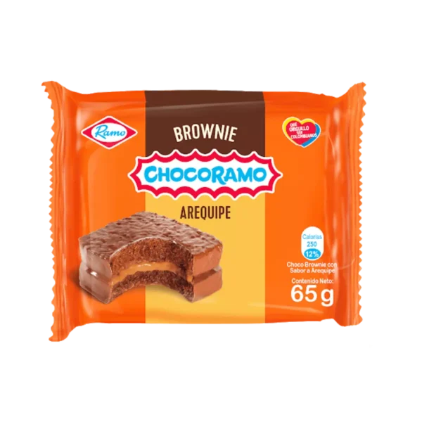 Chocoramo Brownie con Arequipe
