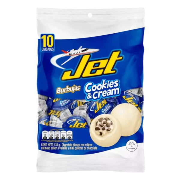 Burbujas Cookies and Crème
