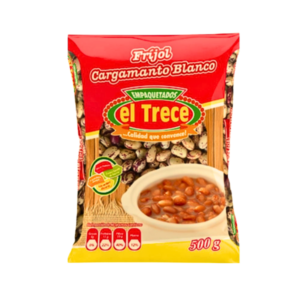 Frijol Cargamanto Blanco 500 gr