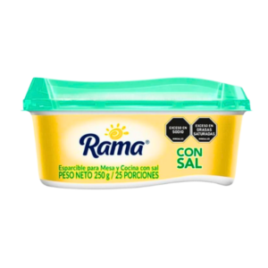 Mantequilla Rama con Sal de 250 gr