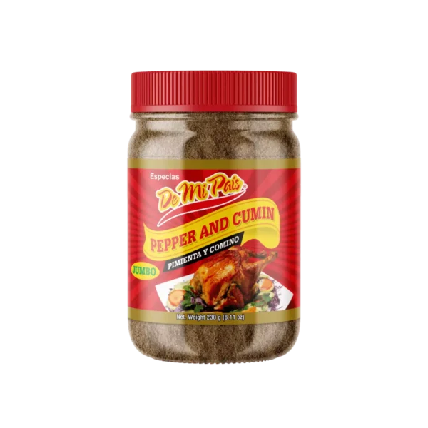 Pimienta con Comino Jumbo 8.11 oz.