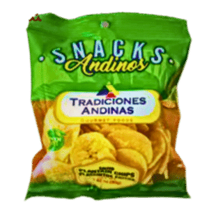 Tradiciones Andinas Snack Platanito Salado 80 gr. x 12
