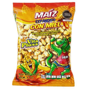 VitaPluss Maiz Expandido con Miel 140 gr. x 24