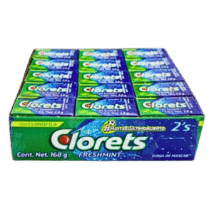 Clorets Chicle Freshmint Azul 32 Cajitas x 60
