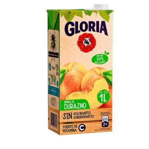 Gloria Jugo Durazno 1 Liter  x 12
