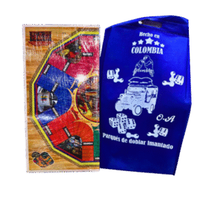 Juego Parques De Doblar Imantado Con 6 Fichas