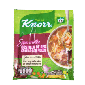Knorr Sopa Criolla Costilla De Res Con Fideos 55 gr