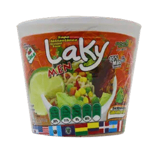 Laky Sopa Sabor Jaiba con Limon 75 gr x 12