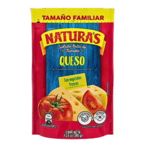 Natura’s Salsita De Tomate Queso Con Vegetales 385 gr x 24