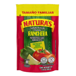 Natura’s Salsita de Tomate Ranchera Con Vegetales 370 gr x 24