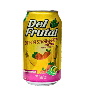Del Frutal Nectar De Banana-Strawberry 330 ml