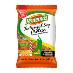 Protemas Proteina De Soya Texturizada 120 grs x 90