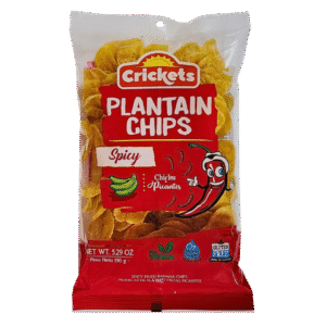 Crickets Plantain Chips Picantes 150gr x 12