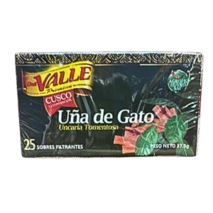 Del Valle Te Una de Gato 25 gr. x 32