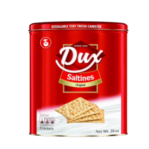 Dux Saltin Crackers (tin) 28 oz. x 12