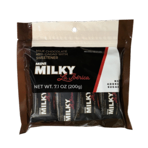 La Iberica Mini Milky sin Azucar 200 gr. x 5