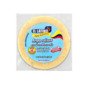 El Latino Arepas de Yuca con Mozzarela 15 oz. x 12