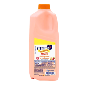 El Latino Strawberry Banana Yogurt 64 oz. x 9