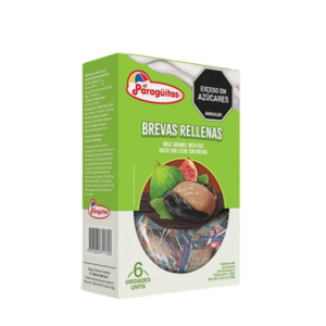 El Paraguitas Brevas con Arequipe 120 gr. x 12
