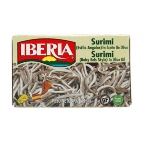 Iberia Baby Eels in Olive Oil 4 oz. x 25