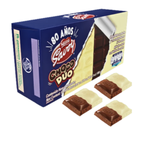 Nestle Savoy Duo Chocolate (1 Display) 130 gr. x 5