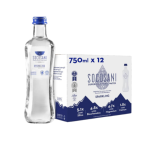 Socosani Mineral Water 750 ml. x 12