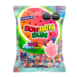 Colombina Bon Bon Bum Watermelon Sensations 432 gr. x 15