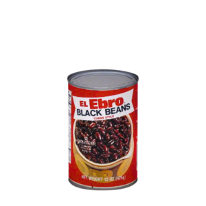 El Ebro Black Beans Cuban Style 15 oz. x 24
