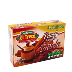 El Trece Panela Cubitos Canela 320 gr. x 24
