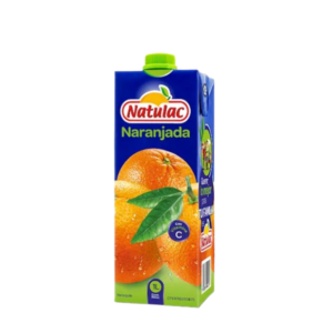 Natulac Orangeade Nectar 1 Liter x 12