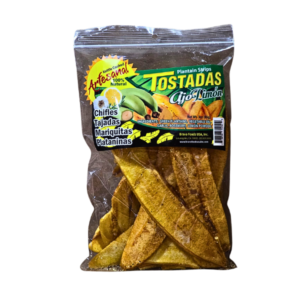 Bravo Plantain Strips Ajo Limon 85 gr x 30