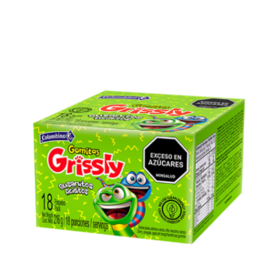 Colombina Gomitas Grissly  216 gr x 18