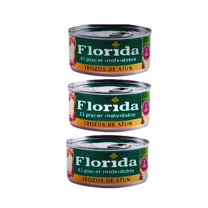 Florida Tuna in Vegetable Oil 80 gr. 3 pack x 16