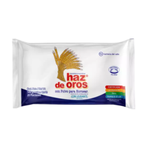 Haz de Oro Harina de Trigo con Polvo para Hornear 500 gr. x 25