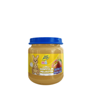 San Jorge Compota Melocoton 113 gr. x 24