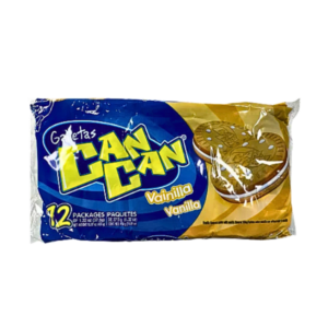 Can Can Galletas Vainilla 450 gr. x 16