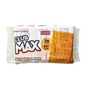 Gama Club Max Galleta Salada 306 gr. x 24
