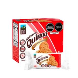 Inca Sur Galletas de Quinua con Candied Fruit 180 gr. x 12