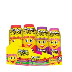Aldor Mechas Locas Caramelos Blandos (Display) 33 gr. x 6
