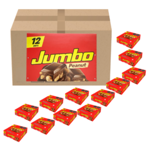 Jumbo Chocolate con Mani Caja Master 420 gr. x (12 Displays)