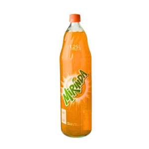 Mirinda Orange Soda (VIDRIO) 1.25 Liter x 12