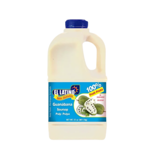 El Latino Guanabana Pulp (Garrafa) 32 oz. x 12