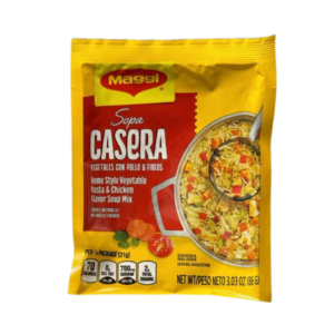 Maggi Sopa Casera Chicken w/ Vegetables (Display)  86 gr. x 12