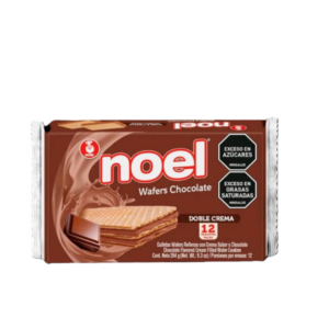 Noel Wafers Chocolate Doble Crema 264 gr. x 24