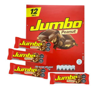 Jumbo Mani Chocolate con Leche 35 gr. x 12 (1 Display)