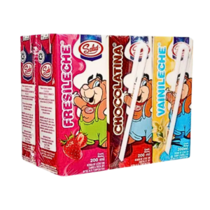Salud Bebida de Leche Surtido 200 ml. 6 pack x 4