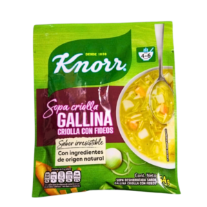 Knorr Sopa Casera Pollo con Fideos 55 gr. x 12 (1 Display)
